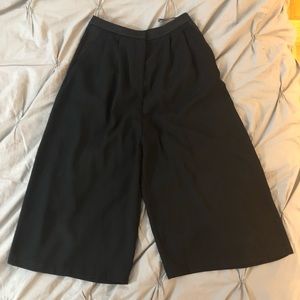 Black culottes from Topshop size US2
